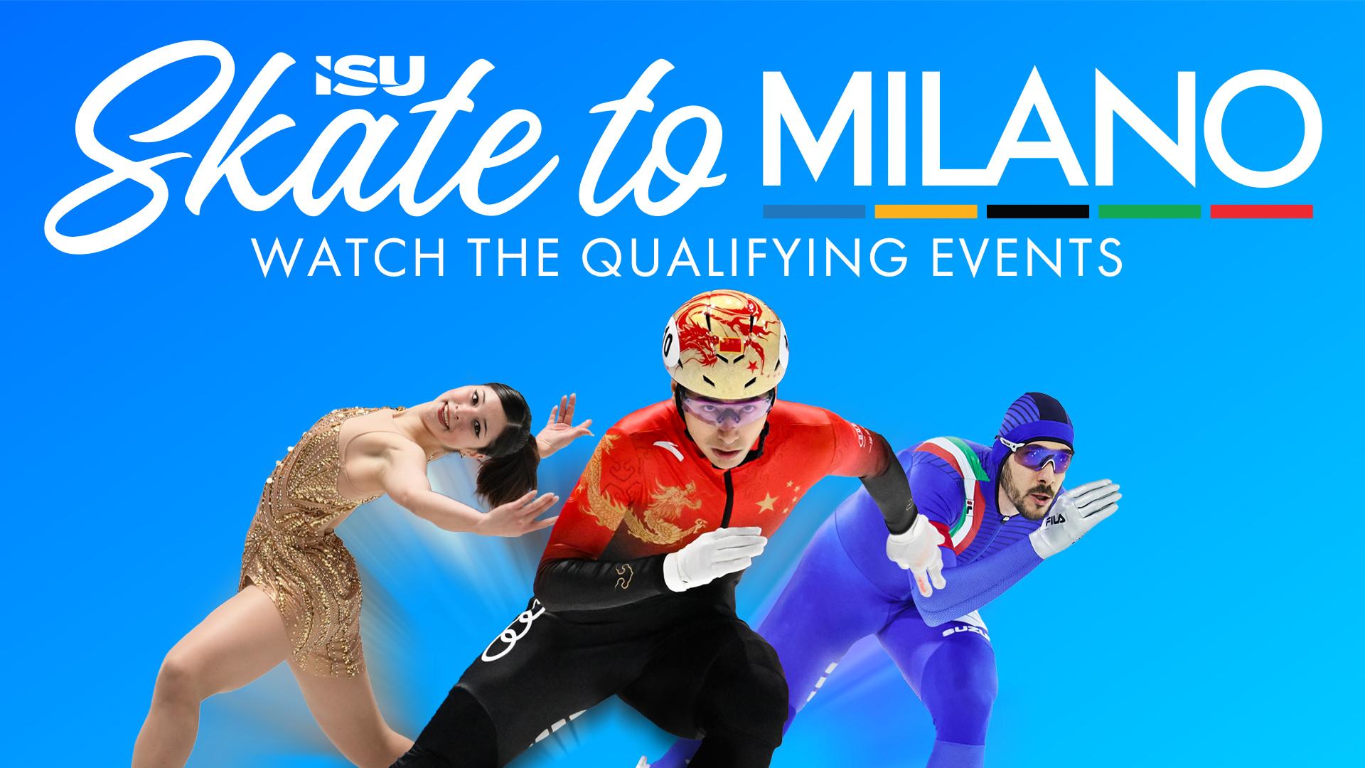 Chasing the Olympic Dream: The ISU “Skate to Milano” Campaign kicks off!