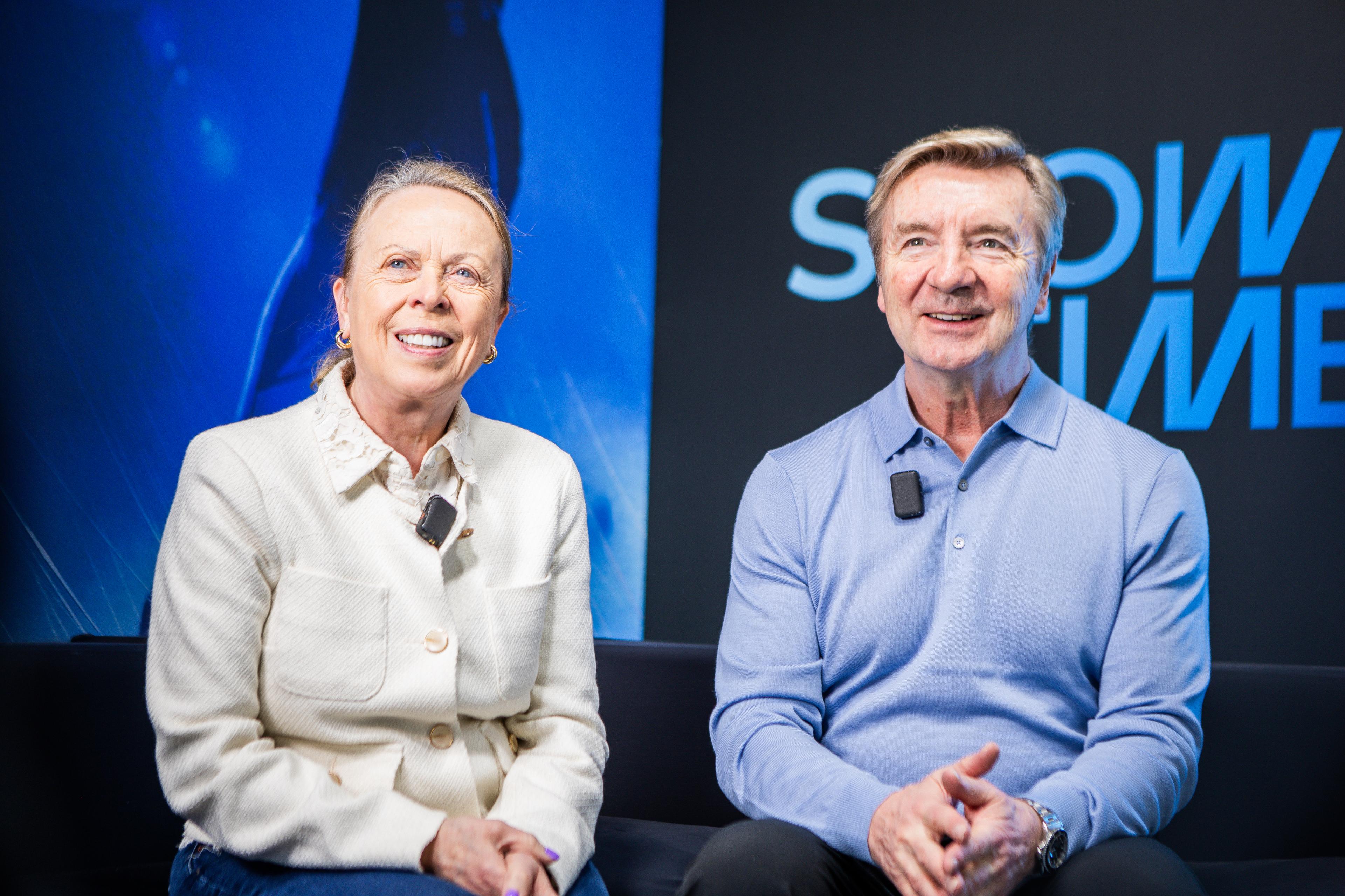 Ice Dance Legends Torvill and Dean honored at ISU Home of Skating in Milan