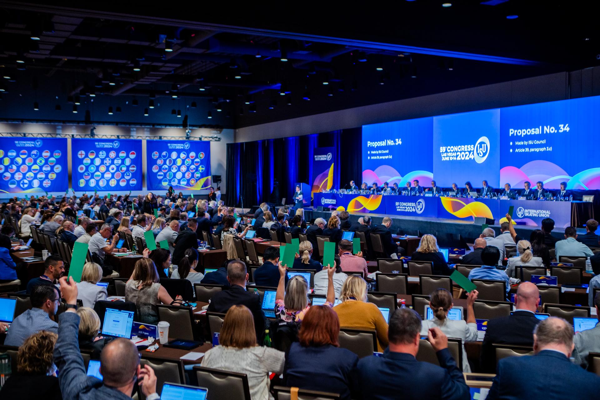 ISU Congress votes in favor of significant modernization for ice-skating sports